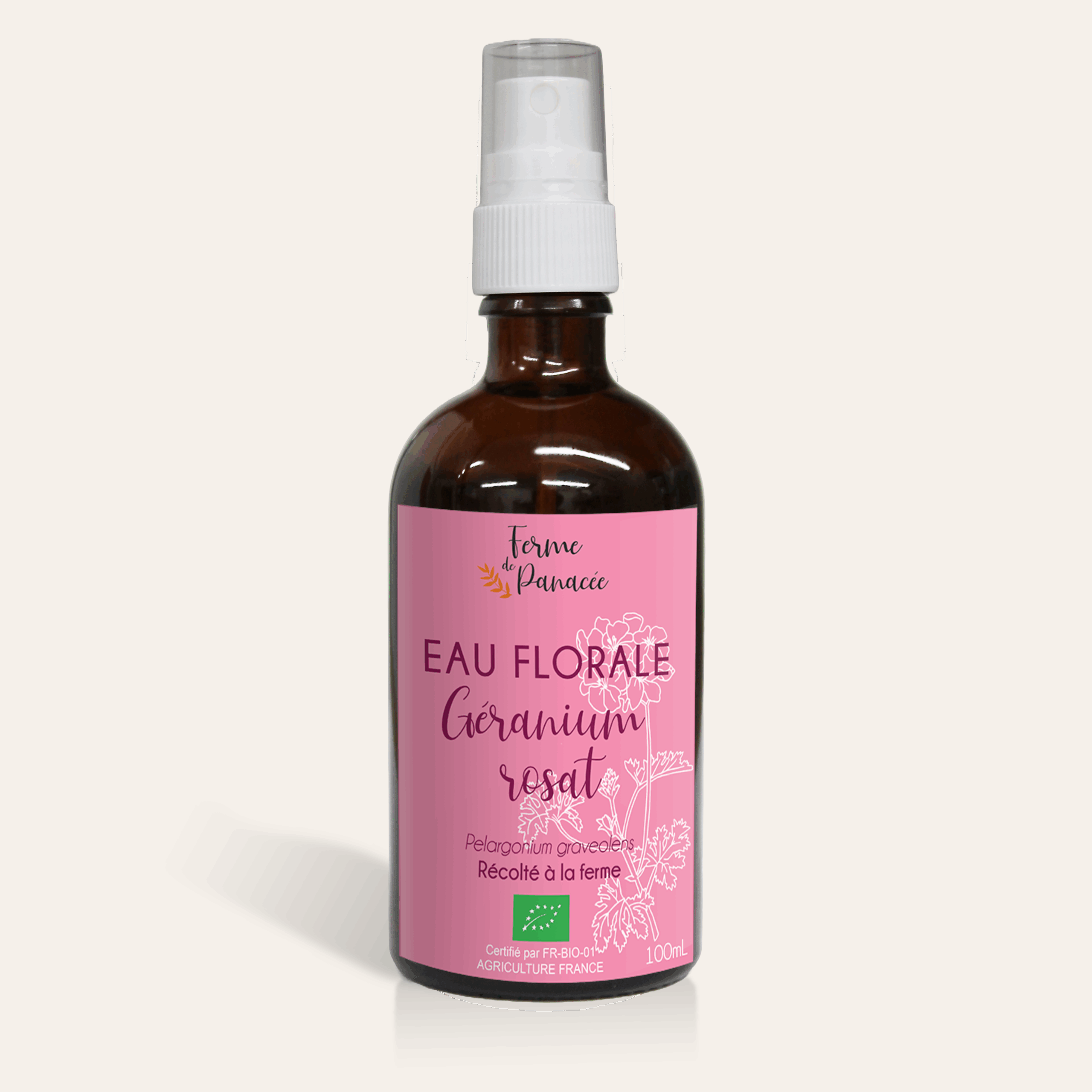 Eau florale de Géranium rosat